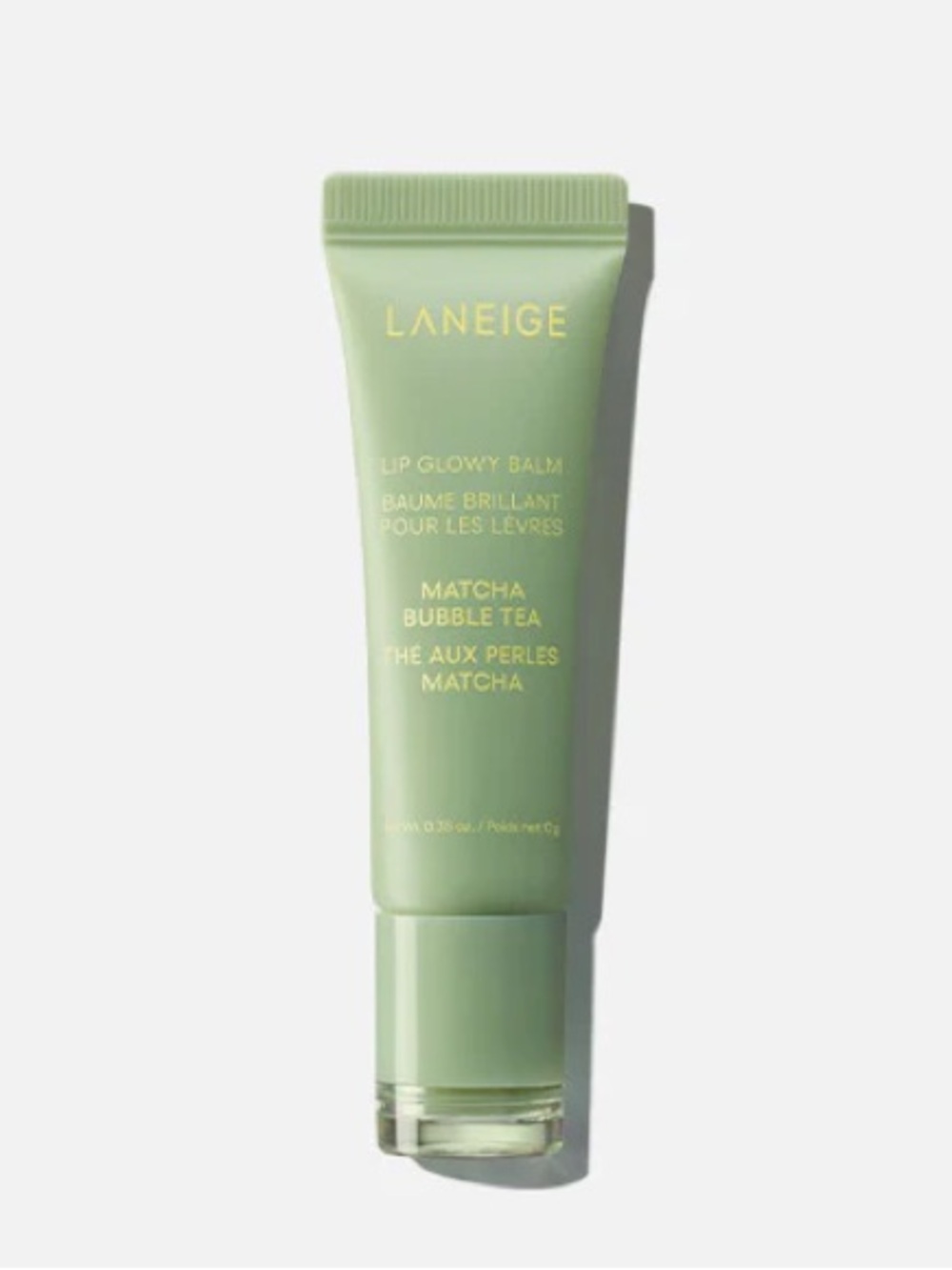 LANEIGE Matcha Bubble Tea Lip Glowy Balm - Mint Green NWT - Picture 4 of 5